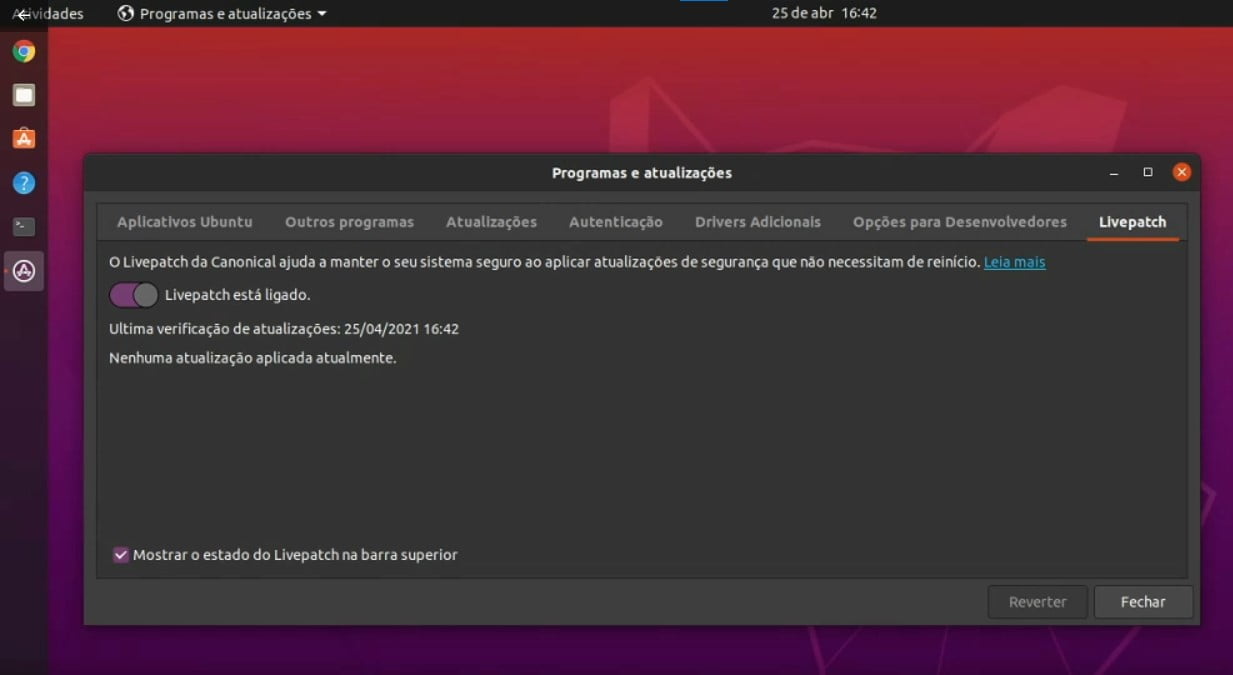 Canonical LivePatch: Aplique patches críticos sem reiniciar o Ubuntu 