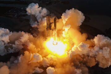 SpaceX Enfrenta Explosão, mas Starship Atinge Novos Limites. Crédito: SpaceX