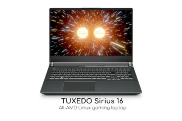 TUXEDO Sirius 16 O primeiro laptop AMD Linux para jogos