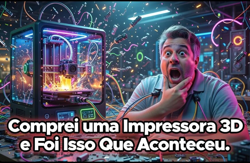 Comprei uma Impressora 3D e Foi Isso Que Aconteceu