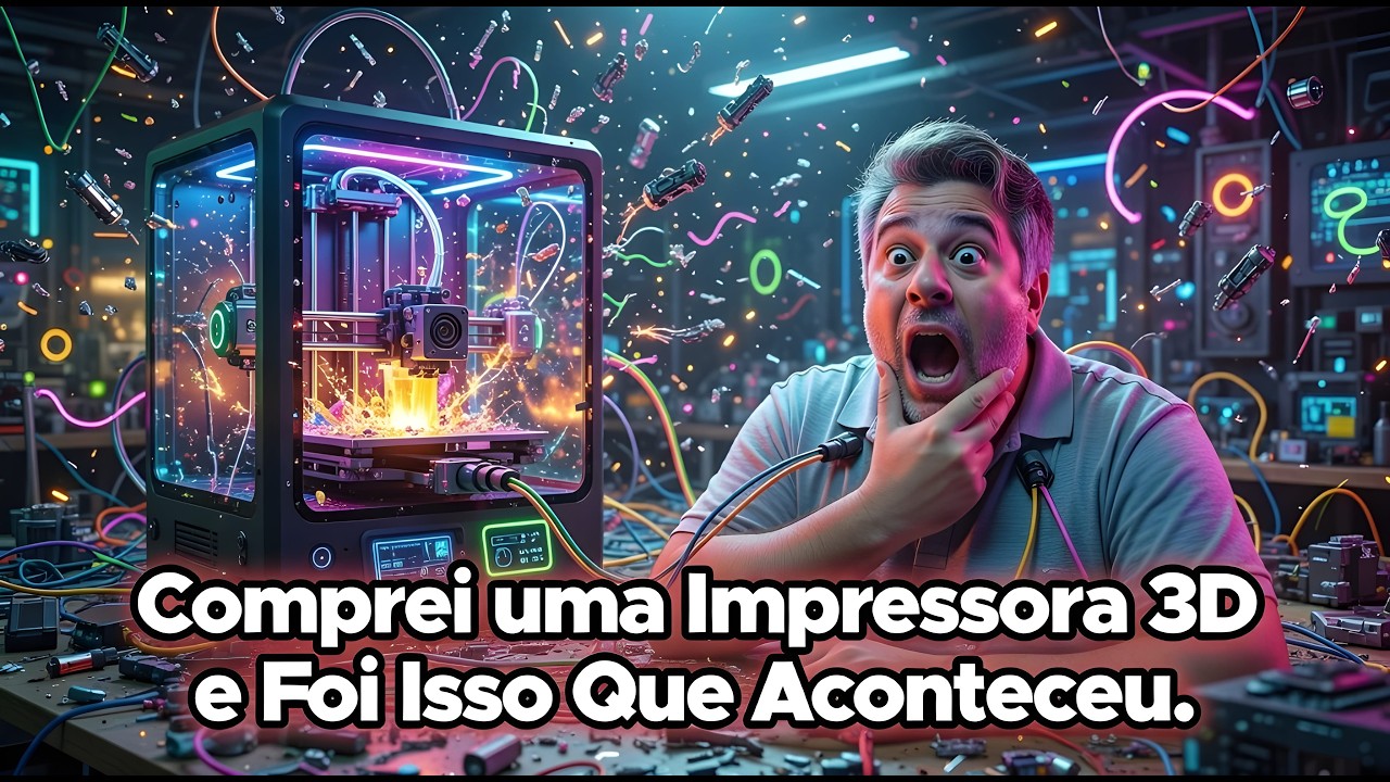 Comprei uma Impressora 3D e Foi Isso Que Aconteceu